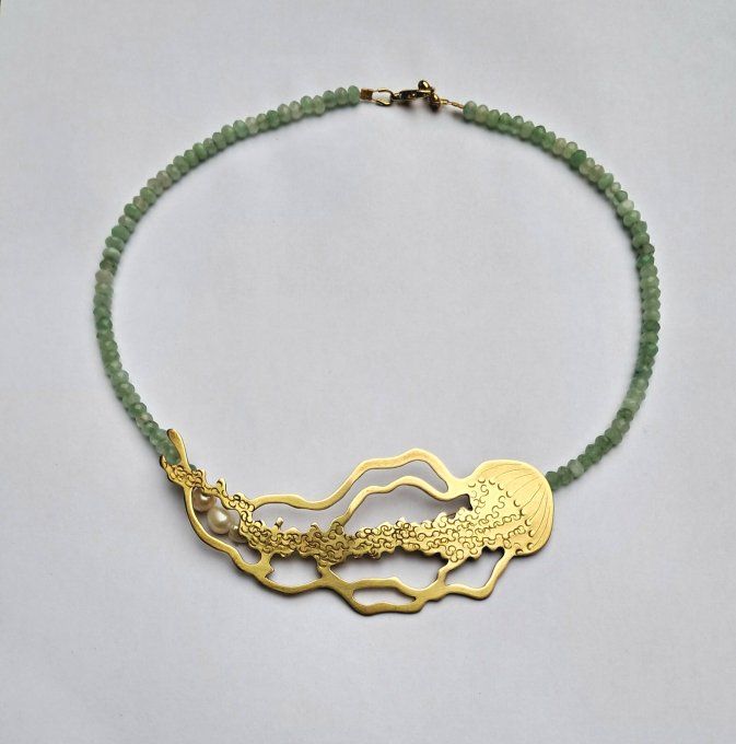 Collier méduse 