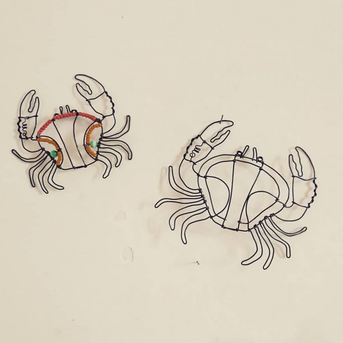 Petit crabe coloré 